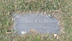 Hubert Edward George “Benny” Benson 