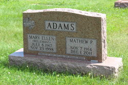 Mary Ellen <I>Bellemans</I> Adams 