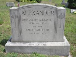 Emily <I>Hatchfield</I> Alexander 