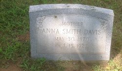Anna M. <I>Smith</I> Mason Davis 