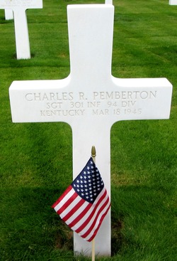 Sgt Charles R Pemberton 