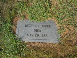Rebecca A “Beckey” <I>Green</I> Cooper 