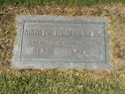 Archibald A Alexander 