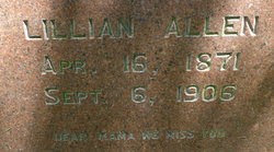 Lillian <I>Goforth</I> Allen 