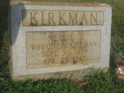 Nellie Josephine <I>Williams</I> Kirkman 