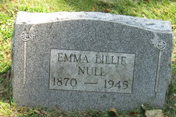 Emma Lillie <I>Kinneman</I> Null 