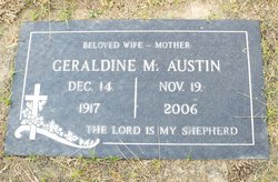 Geraldine Martha <I>Shappee</I> Austin 