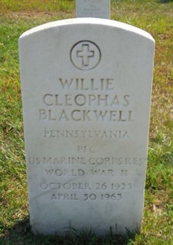 Willie Cleophas Blackwell 