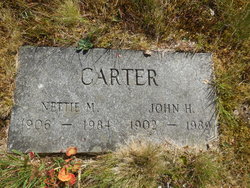 Nettie M <I>Coffin</I> Carter 