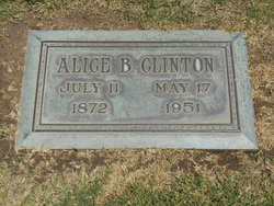 Alice <I>Bell</I> Clinton 