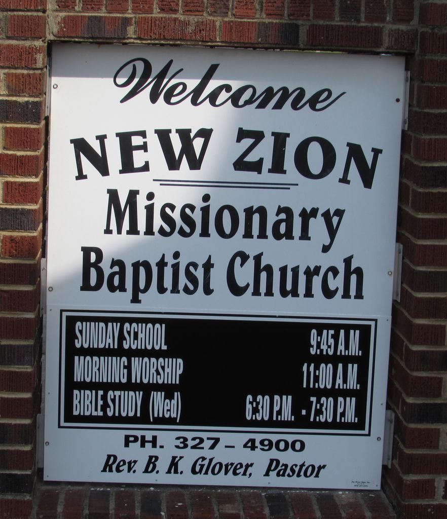 New Zion Baptist Church Cemetery