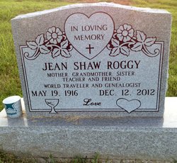 Jean <I>Shaw</I> Roggy 