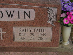 Sally Faith <I>Pearson</I> Baldwin 