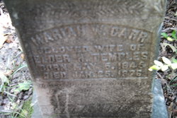 Mariah Welthy <I>Carr</I> Temples 