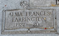 Alma Frances <I>Farrington</I> Blair 