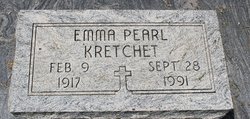 Emma Pearl <I>Whitcraft</I> Kretchet 