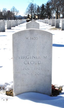 Virginia Magdeline <I>Burnette</I> Cloud 
