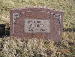 Ida Blanche <I>Mitchell</I> Gilland 
