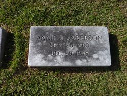 Annie J. <I>McDowell</I> Anderson 