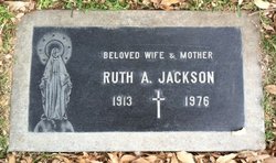 Ruth Ann <I>Davis</I> Jackson 