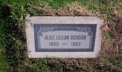 Alice Lillian Dickson 
