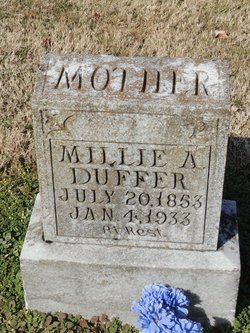 Millie Emaline <I>Graves</I> Duffer 
