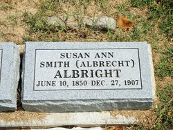Susan Ann <I>Smith</I> Albright 