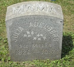 Julia Maria <I>Miller</I> Adelberg 