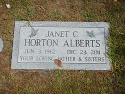 Janet C. <I>Horton</I> Alberts 