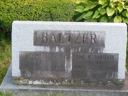 Ida M <I>Bartlett</I> Baltzer 