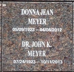 Donna Jean <I>Stember</I> Meyer 