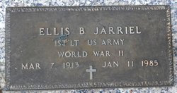 1LT Ellis B Jarriel 