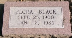 Flora Lee <I>Moore</I> Black 