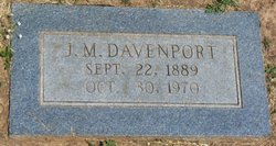 James Morgan “J. M.” Davenport 