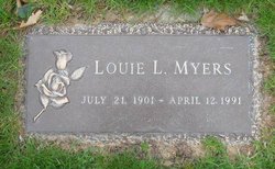 Louisa Lea “Louie” <I>Moore</I> Myers 