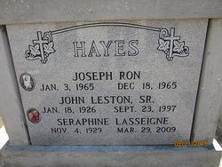 John Leston Hayes Sr.