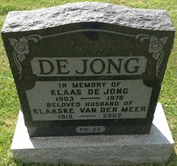 Klaas De Jong 