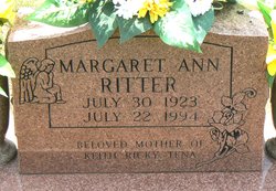 Margaret Ann <I>Shawn</I> Ritter 