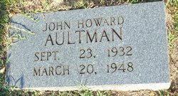 John Howard Aultman 