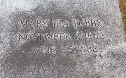 Mary Ida Tubbs 