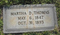 Martha D. <I>Fare</I> Thomas 