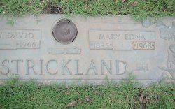 Mary Edna <I>Murray</I> Strickland 