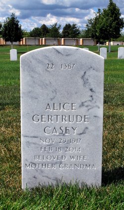 Alice Gertrude Casey 