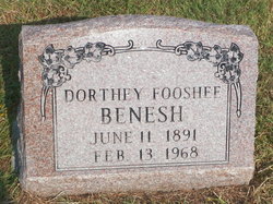 Dorthey <I>Fooshee</I> Benesh 