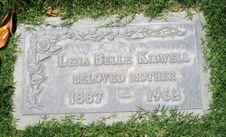 Lena Belle <I>Ames</I> Kidwell 
