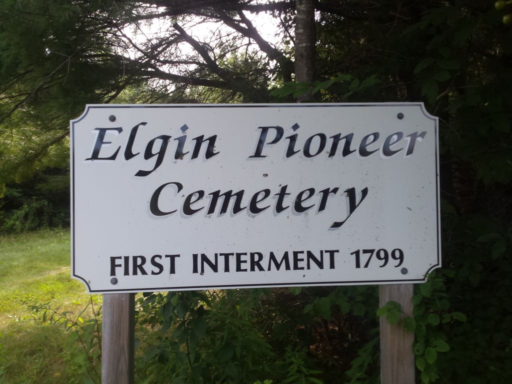 Elgin Pioneer Cemetery