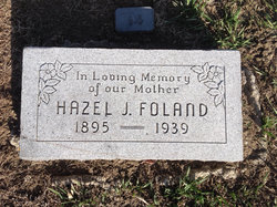 Hazel Josephine <I>Heft</I> Foland 