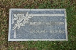 Harold Perry Washington 