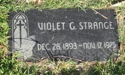 Violet Grayce <I>Fulford</I> Strange 