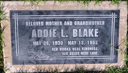 Addie L. Blake 